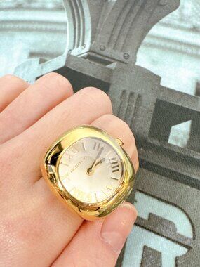 Michael Kors MK4847 Rylee Gold-Tone Ring Watch